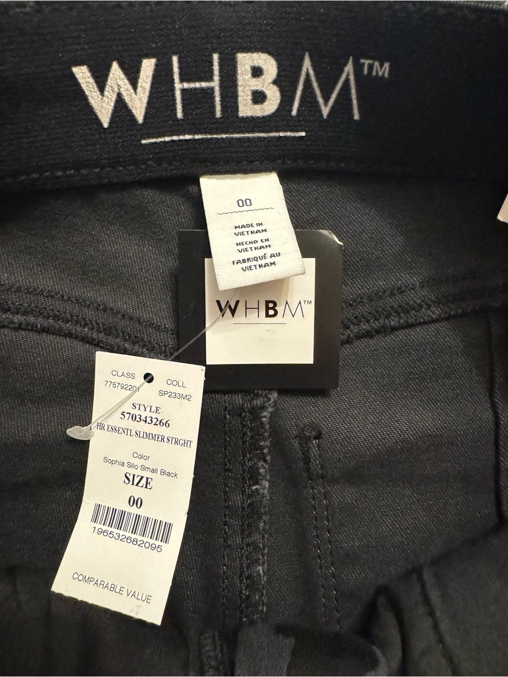 White House Black Market Essential Slimmer Straight Ankle Pants | NWT | Size 00 - Picture 4 of 4